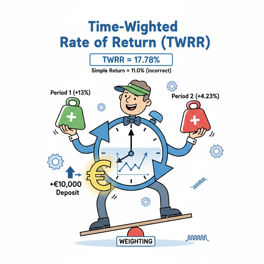 Time Weighted Rate of Return: Die wahre Performance messen